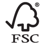 Forest Stewardship Council (FSC) is the certicition to show that our management practices result in material from acceptable sources.