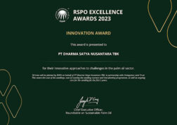 RSPO Excellence Award 2023 - Innovation Awards Category