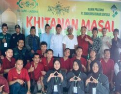 DSN Group dan LAZIS Nahdatul Ulama Kec. Muara Wahau Gelar Khitan Massal Gratis